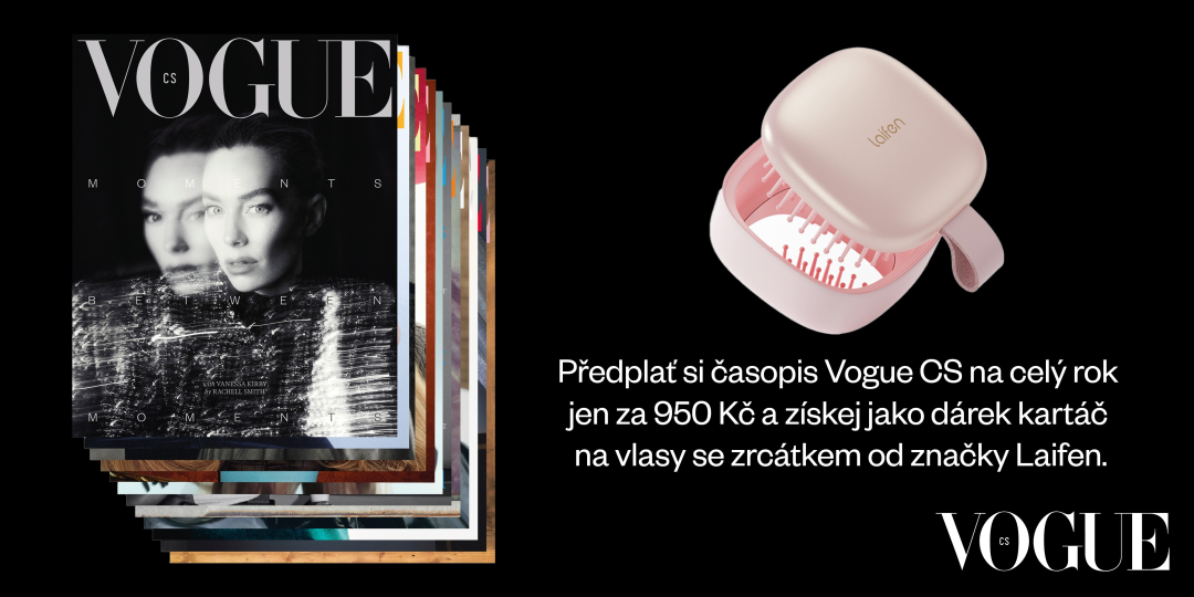 Celoroční tištěné předplatné časopisu Vogue CS + dárek zdarma