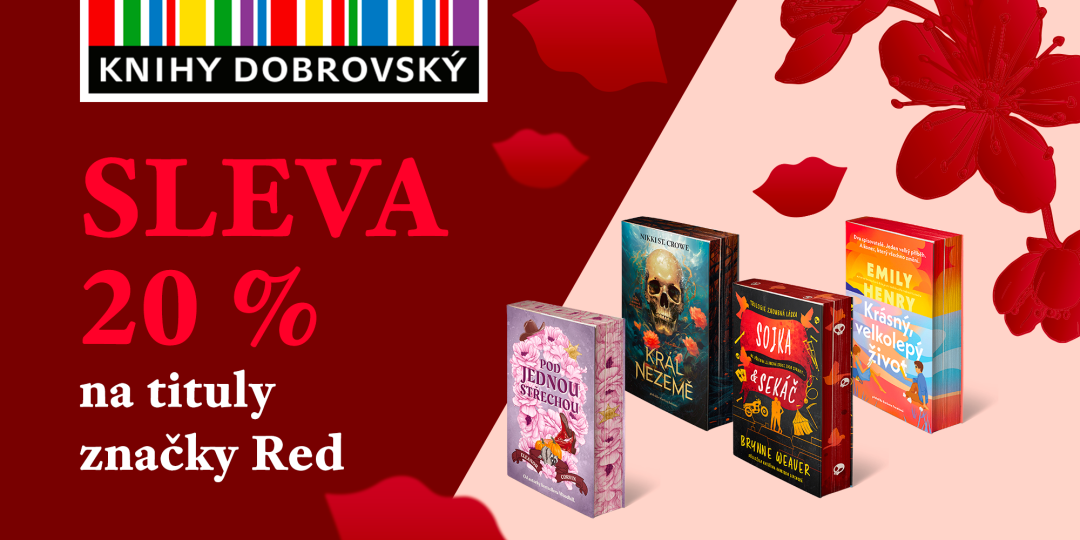 Sleva 20 % na tituly značky RED s kódem ISICREDAFKD