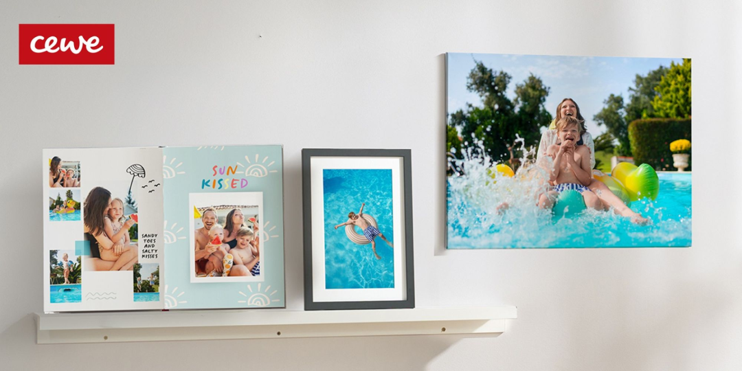 250 CZK for your new CEWE PHOTOBOOK