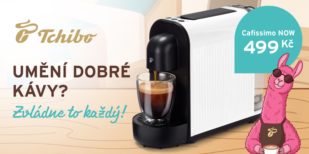 Kávovar CAFISSIMO now pouze za 499 Kč