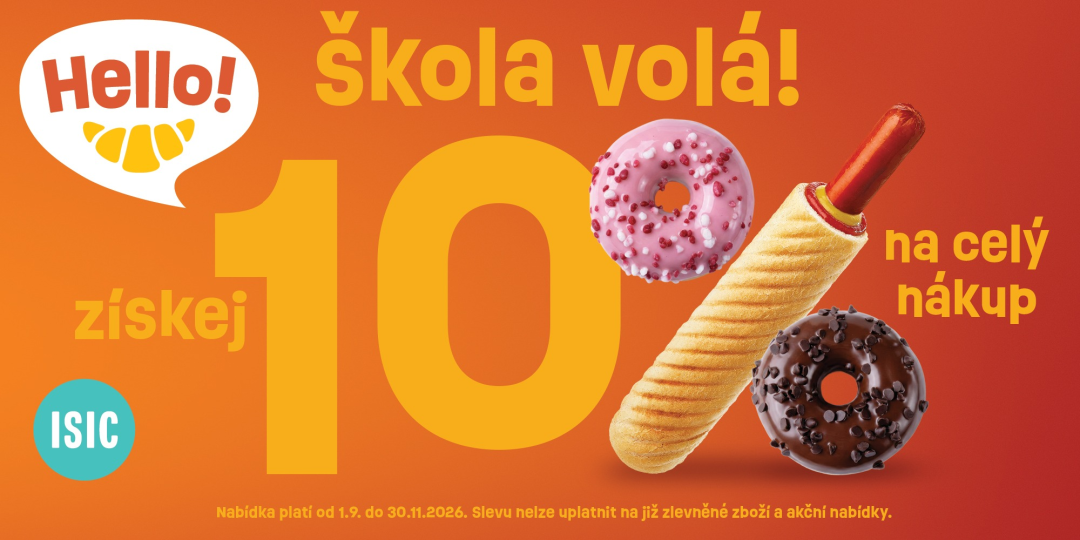 10% sleva na veškerý sortiment