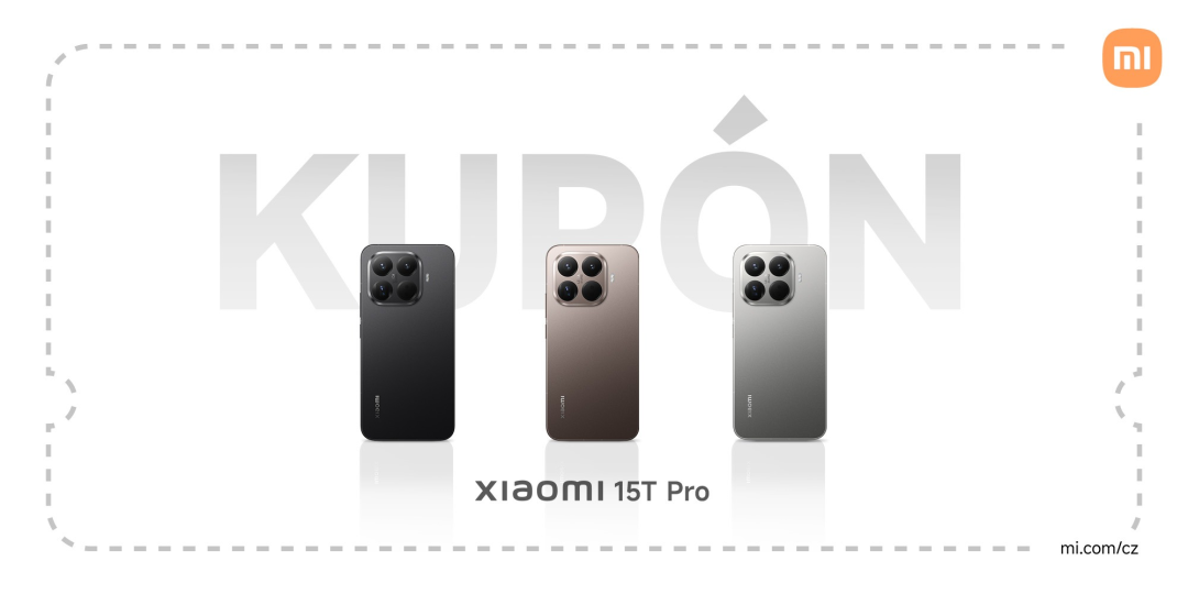 Extra sleva 7 % na nový Xiaomi 15T Pro