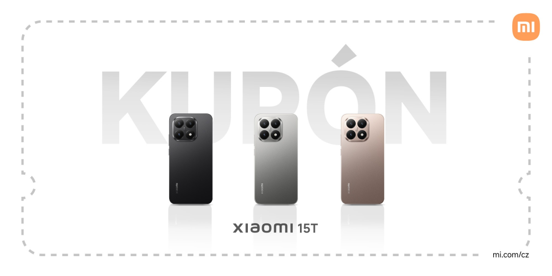 Extra sleva 7 % na nový Xiaomi 15T