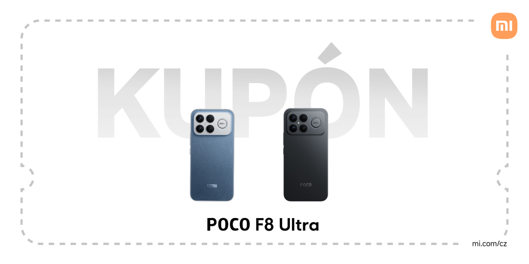 Extra sleva 2500 Kč na nový POCO F8 Ultra