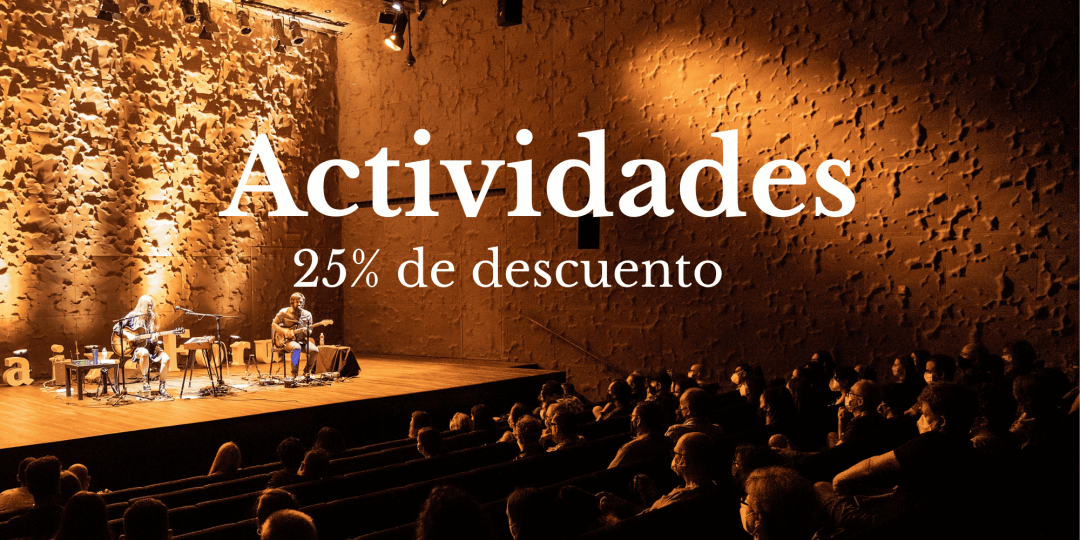 Obtén un 25% de descuento en las actividades CaixaForum Madrid