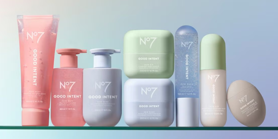 Save 20% on selected No7 Good Intent