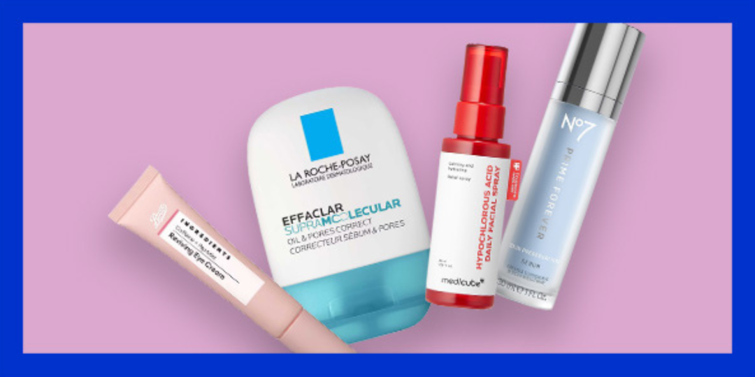 FREE next day delivery when you spend £30 on selected Skincare, Haircare & Makeup