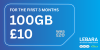 100GB & Unlimited International Minutes for £20 - first 3 months 50%